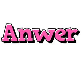 Anwer girlish logo