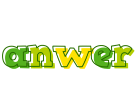 Anwer juice logo