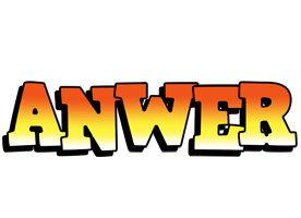 Anwer sunset logo