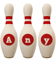 Any bowling-pin logo