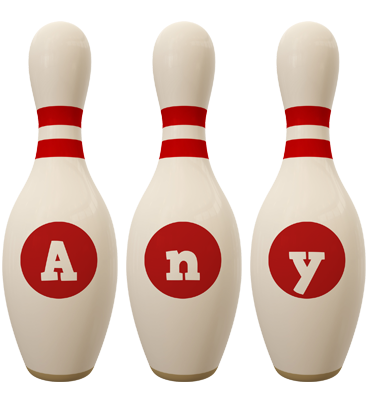 Any bowling-pin logo