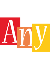 Any colors logo