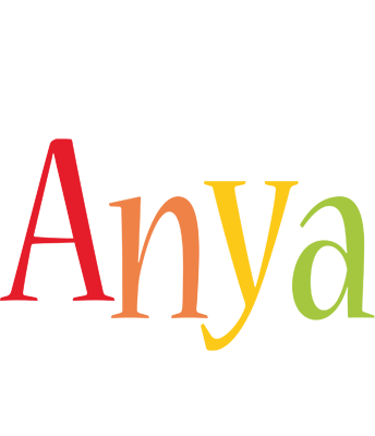 Anya birthday logo