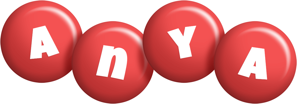 Anya candy-red logo