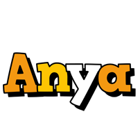 Anya cartoon logo