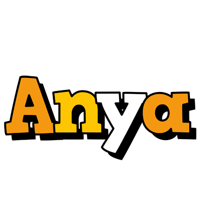 Anya cartoon logo