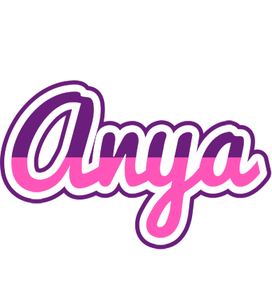 Anya cheerful logo