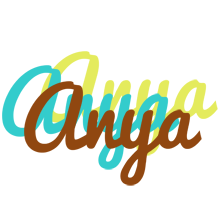 Anya cupcake logo