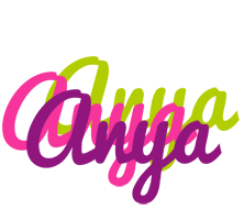 Anya flowers logo