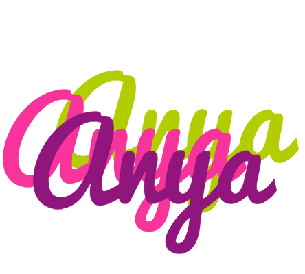 Anya flowers logo