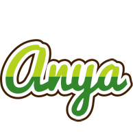 Anya golfing logo