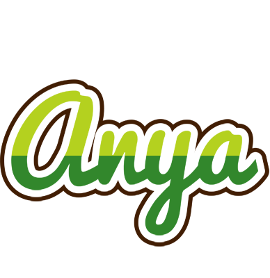 Anya golfing logo