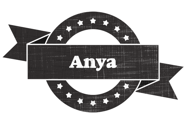 Anya grunge logo