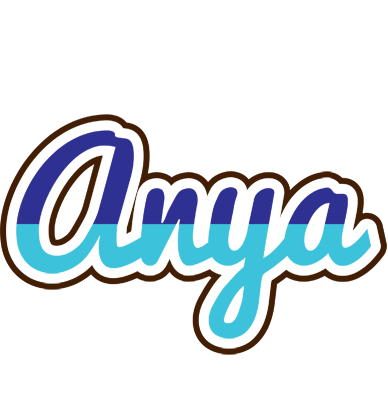 Anya raining logo