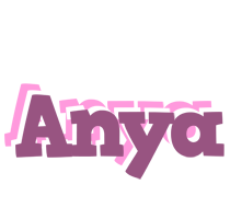 Anya relaxing logo