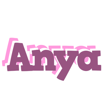 Anya relaxing logo