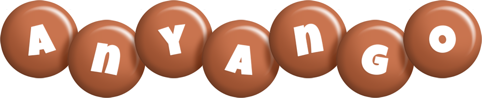 Anyango candy-brown logo