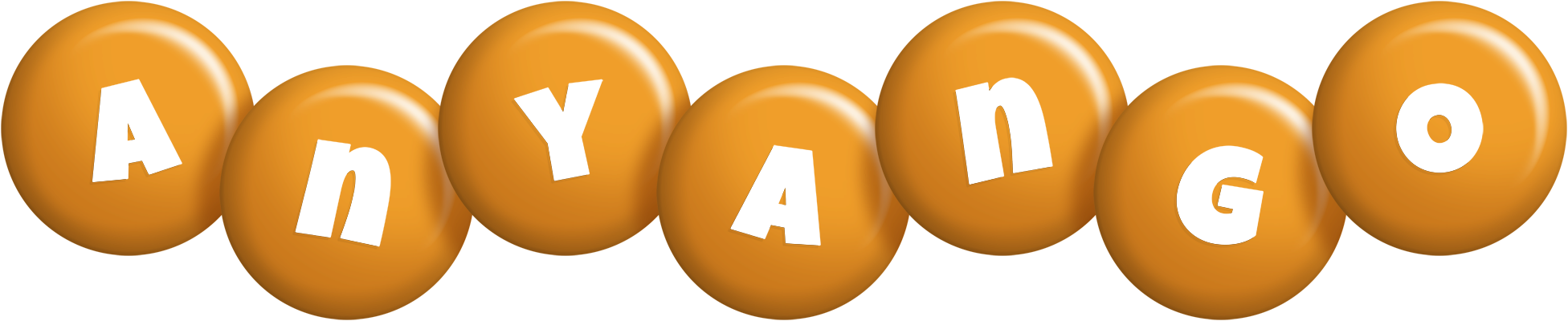 Anyango candy-orange logo