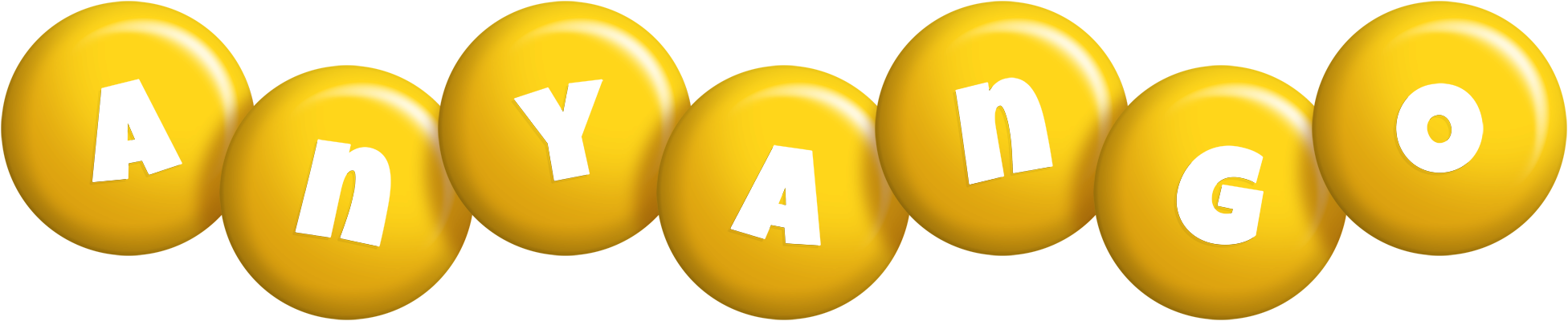 Anyango candy-yellow logo