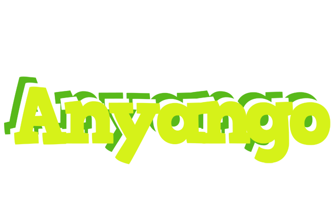 Anyango citrus logo