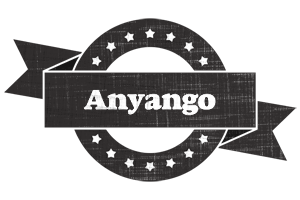 Anyango grunge logo