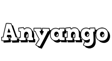 Anyango snowing logo