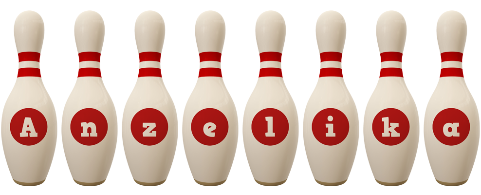 Anzelika bowling-pin logo