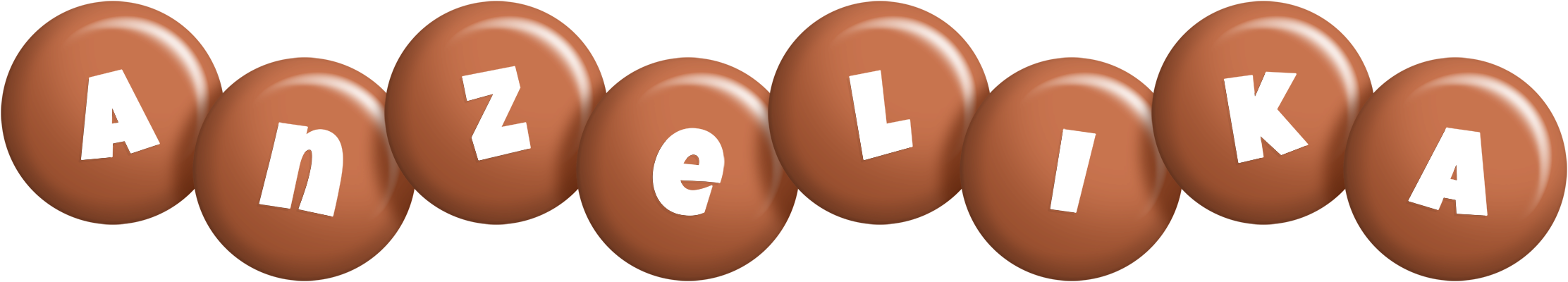 Anzelika candy-brown logo