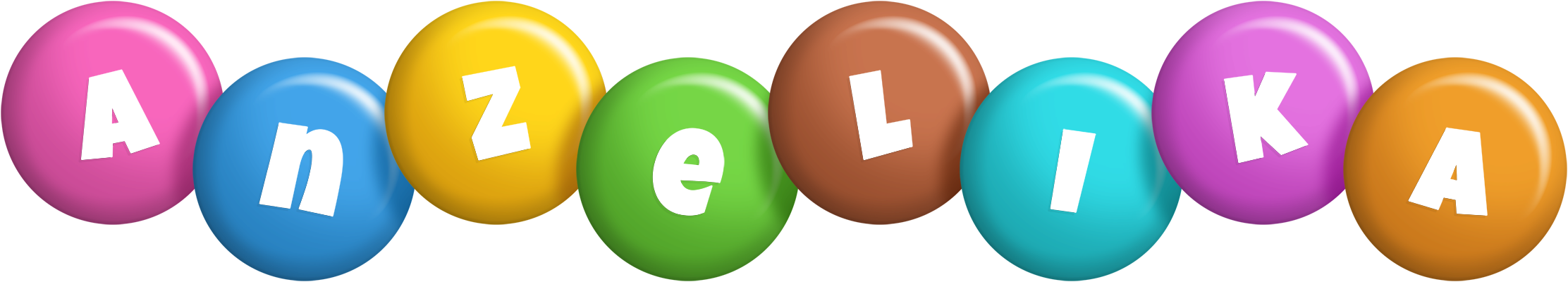 Anzelika candy logo