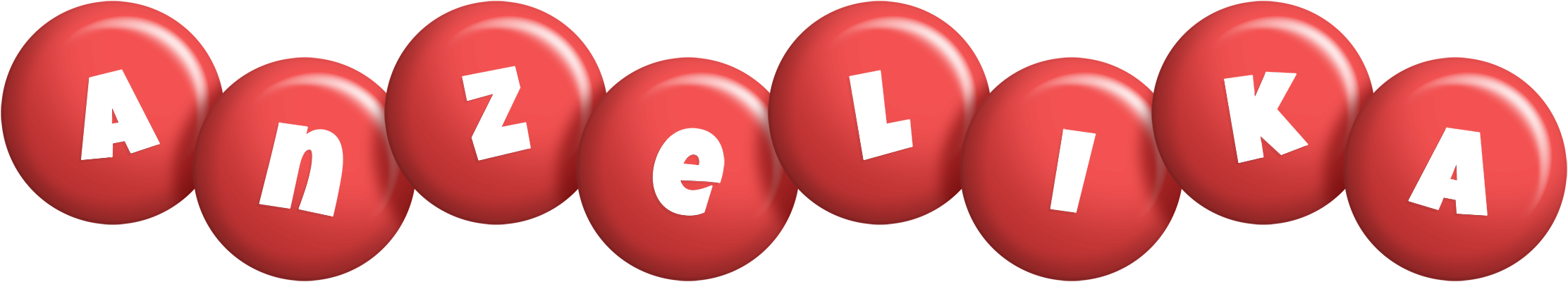 Anzelika candy-red logo