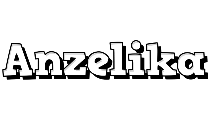 Anzelika snowing logo