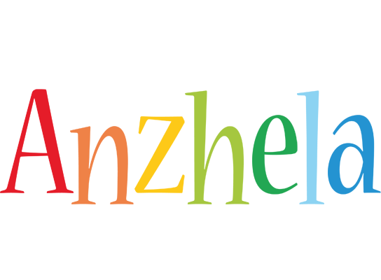 Anzhela birthday logo