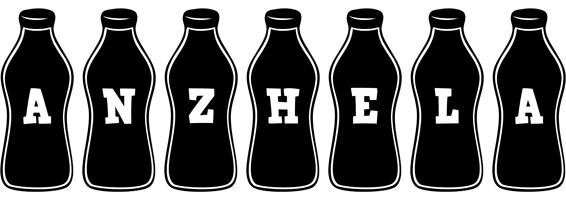 Anzhela bottle logo