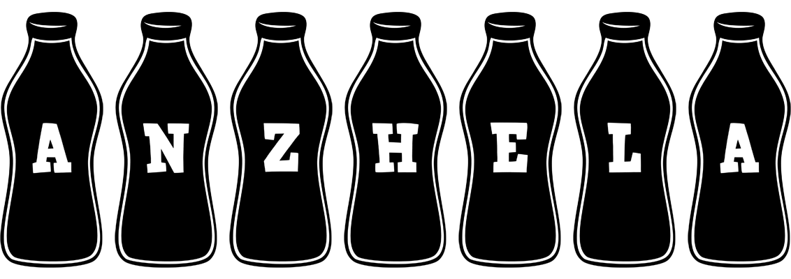 Anzhela bottle logo