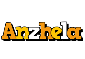 Anzhela cartoon logo