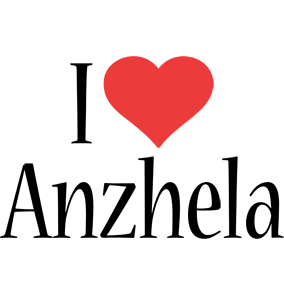 Anzhela i-love logo