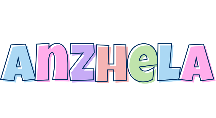 Anzhela pastel logo