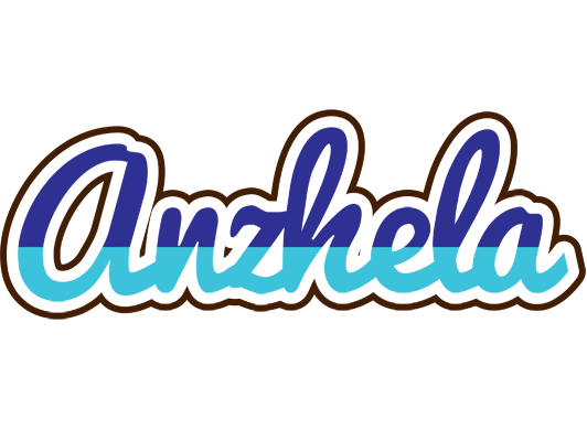 Anzhela raining logo