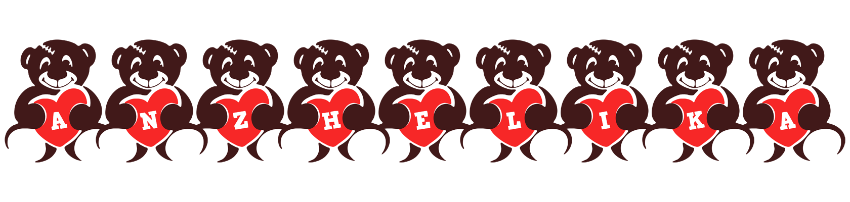 Anzhelika bear logo