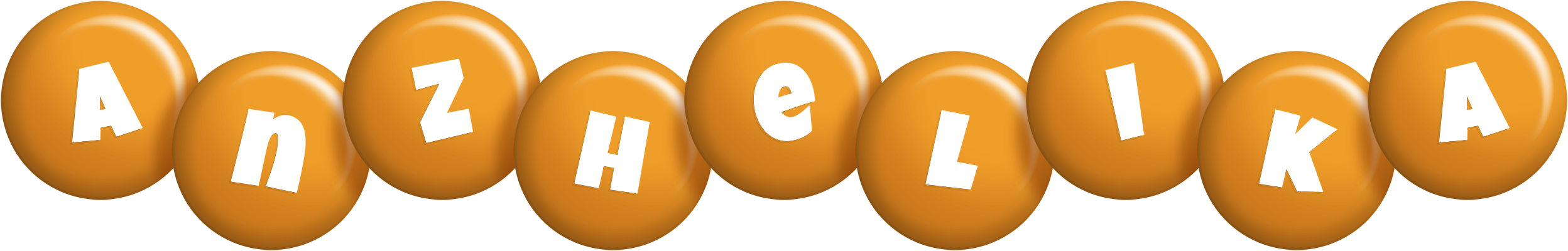 Anzhelika candy-orange logo