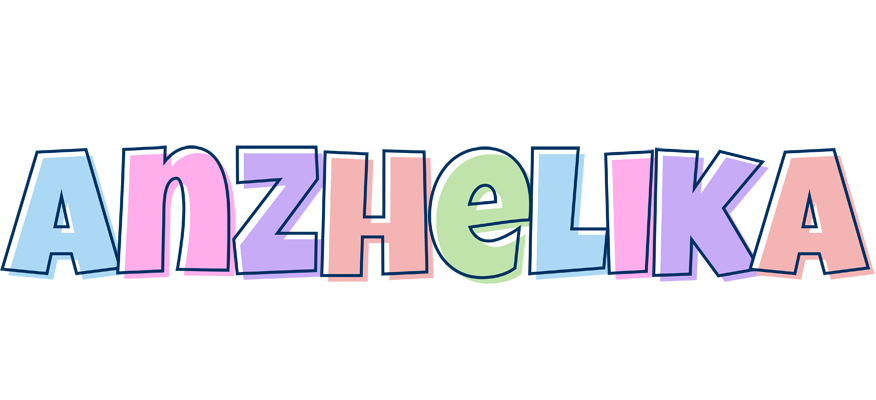 Anzhelika pastel logo