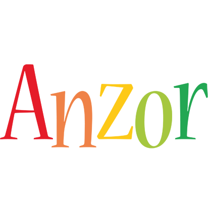 Anzor birthday logo