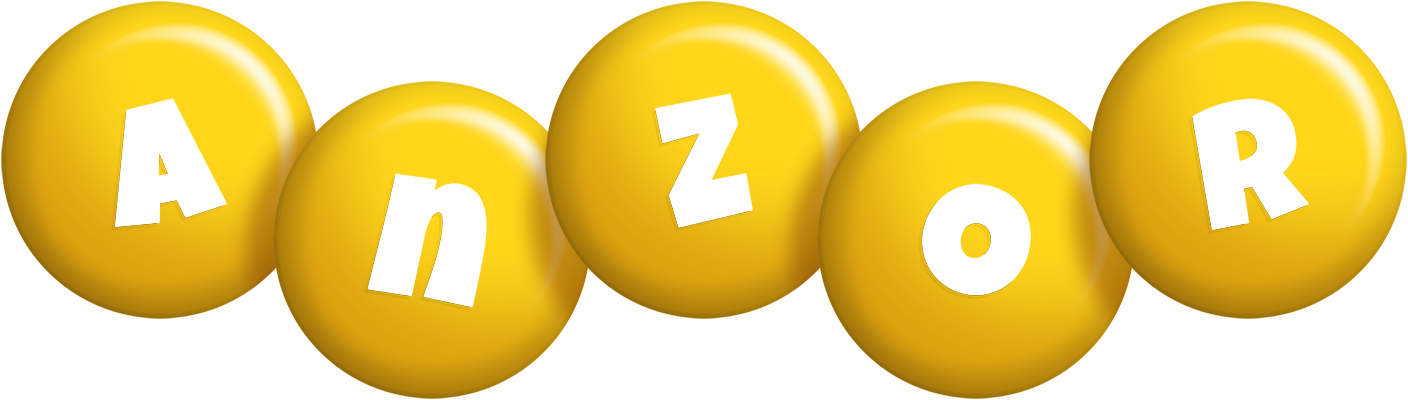 Anzor candy-yellow logo