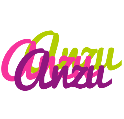 Anzu flowers logo
