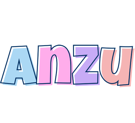Anzu pastel logo