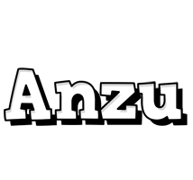 Anzu snowing logo