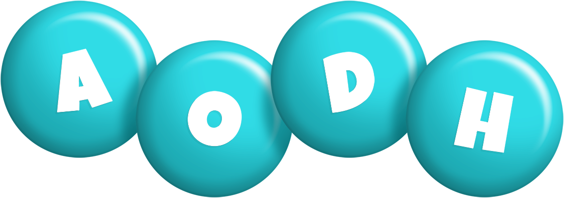 Aodh candy-azur logo