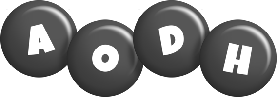 Aodh candy-black logo
