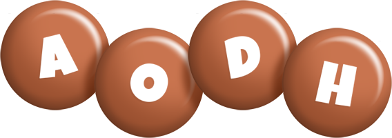 Aodh candy-brown logo