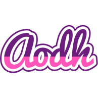 Aodh cheerful logo